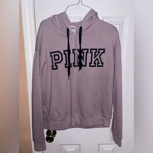 PINK hoodie / Light Purple / Lightly worn / No tears or stains / Size Small